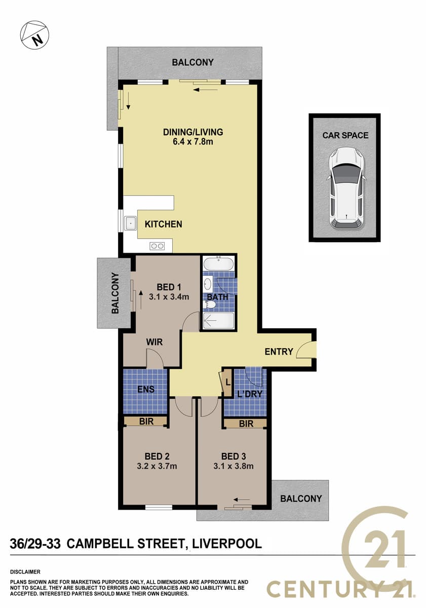 36/29-31 Campbell Street, Liverpool, NSW, 2170, Liverpool - Thumbnail 7