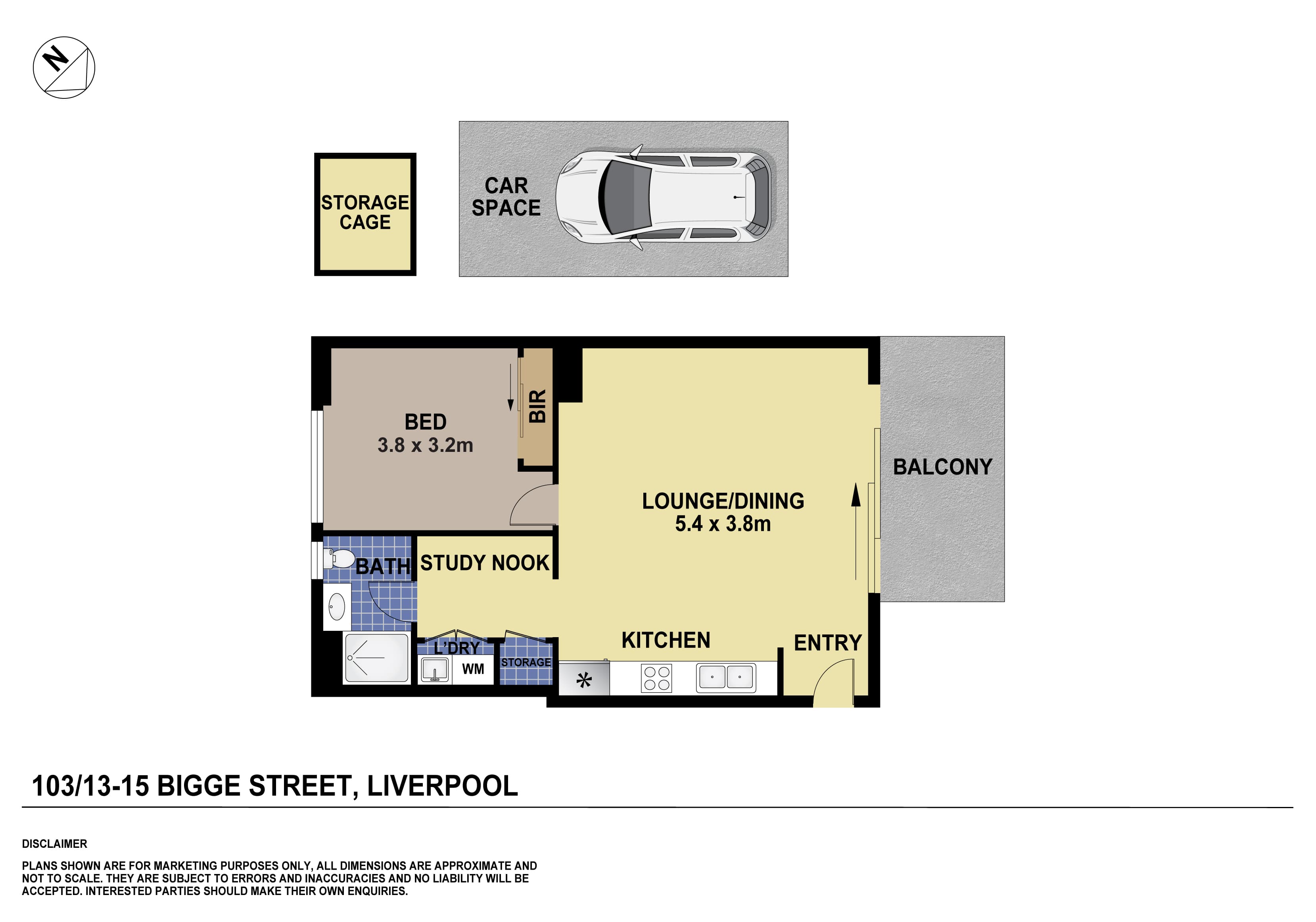 103/13-15 Bigge Street, Liverpool, NSW, 2170, Liverpool - Thumbnail 8