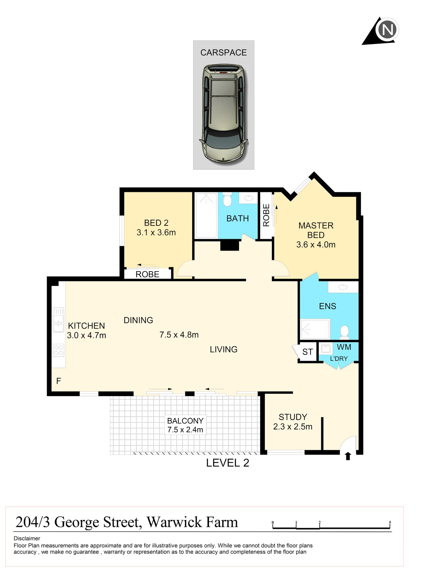 204/3 George Street, Warwick Farm, NSW, 2170, Warwick Farm - Thumbnail 7