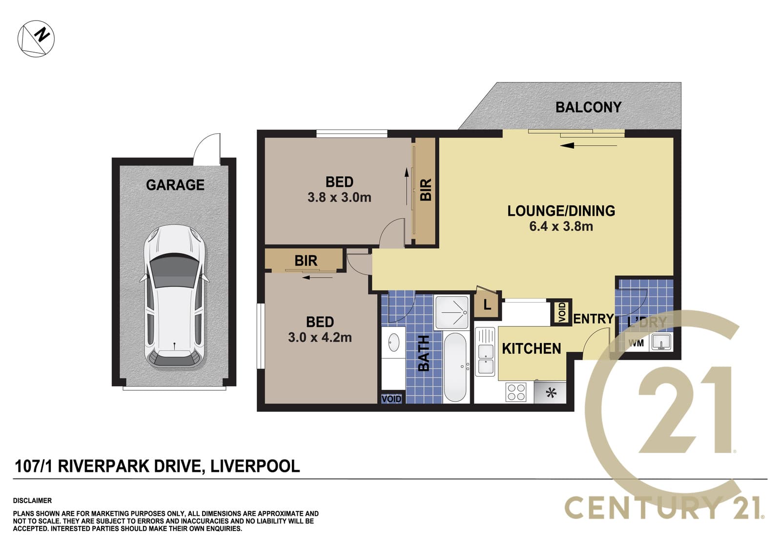 107/1 Riverpark Drive, Liverpool, NSW, 2170, Liverpool - Thumbnail 8