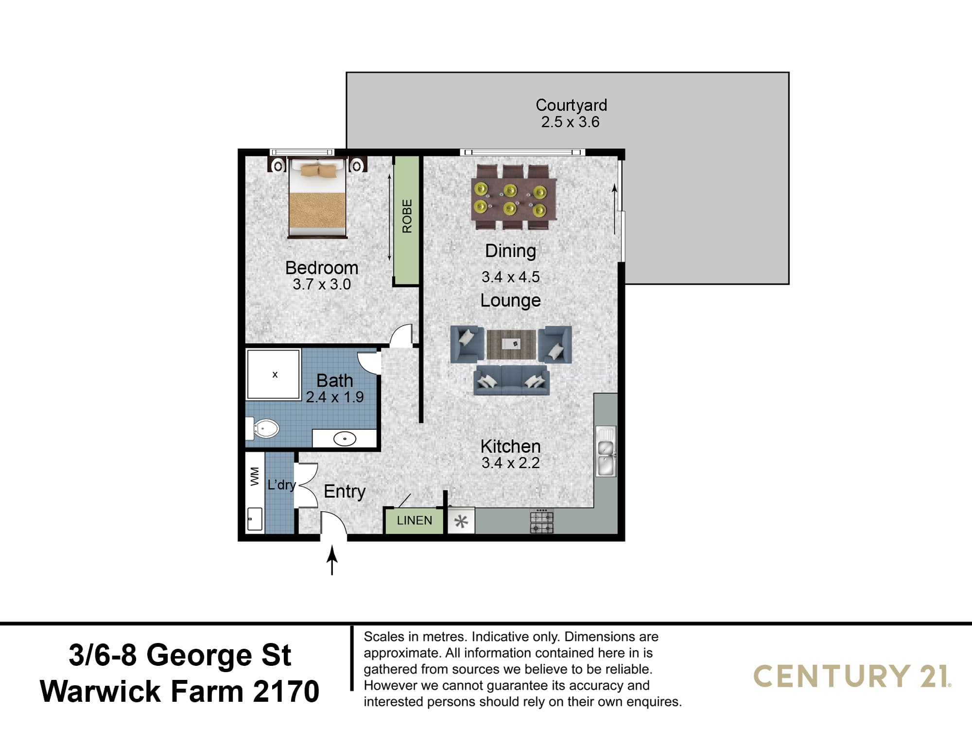 3/6-8 George Street, Warwick Farm, NSW, 2170, Warwick Farm - Thumbnail 8