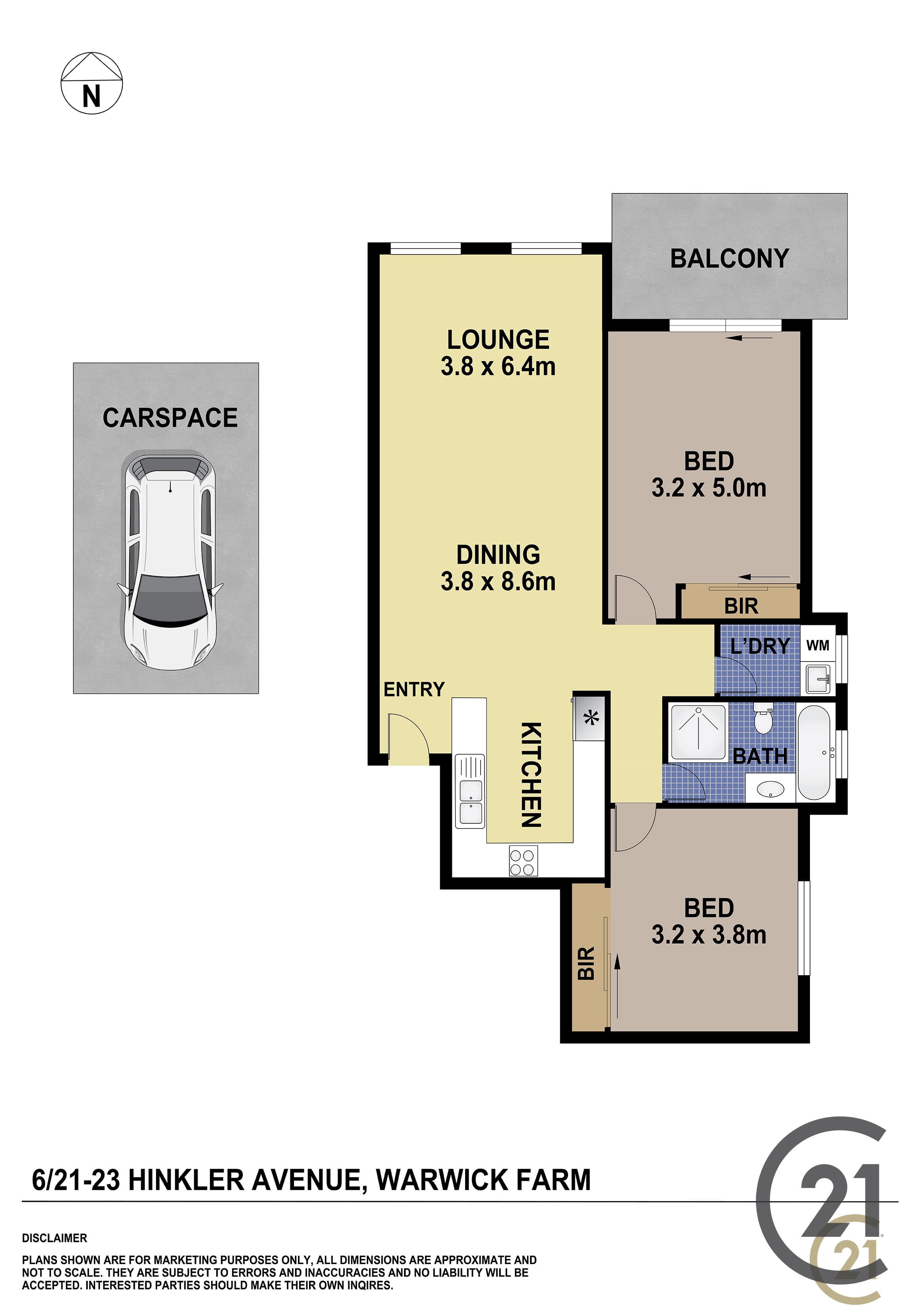 6/21-23 Hinkler Avenue, Warwick Farm, NSW, 2170, Warwick Farm - Thumbnail 7
