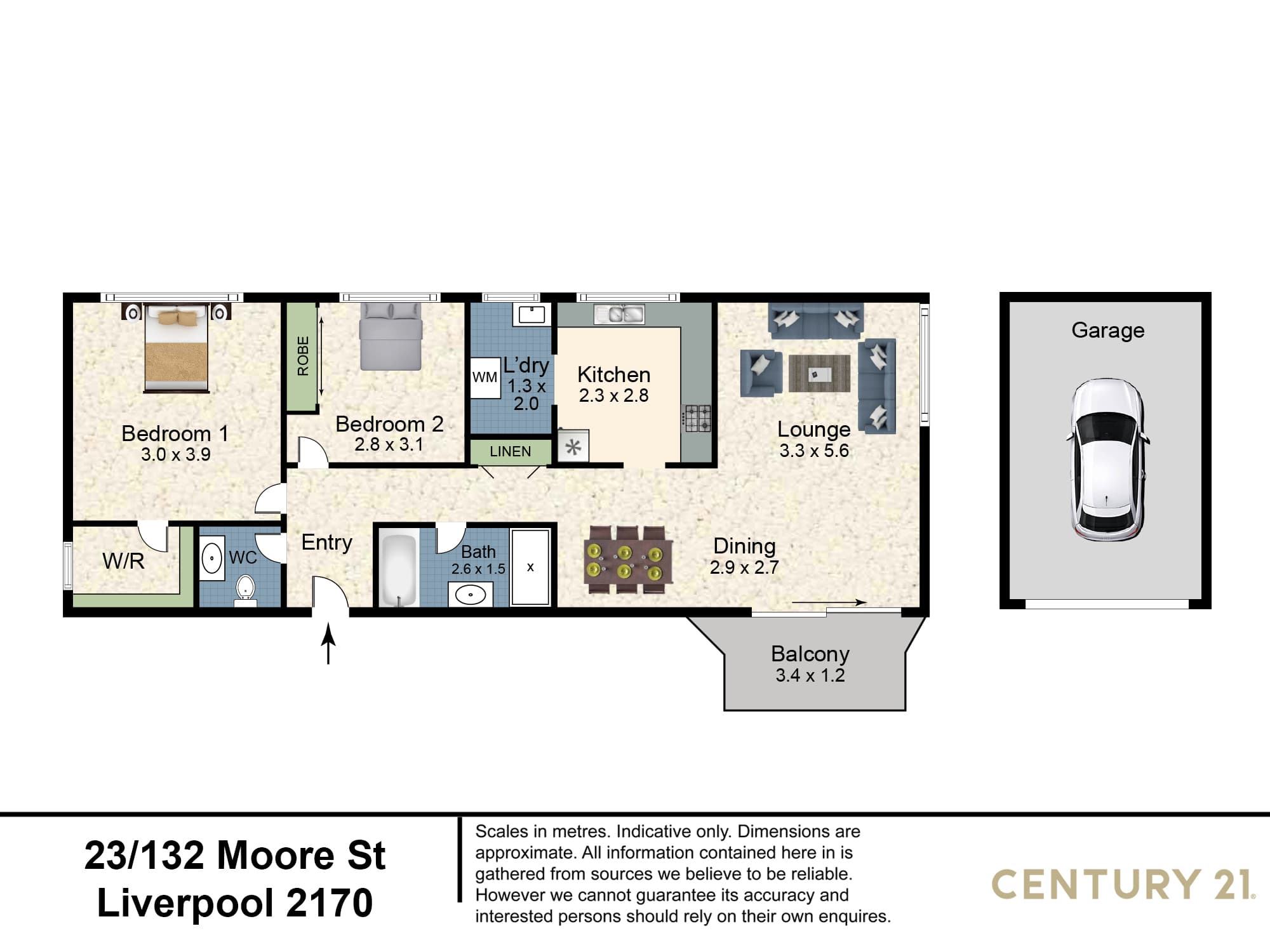 23/132 Moore Street, Liverpool, NSW, 2170, Liverpool - Thumbnail 8