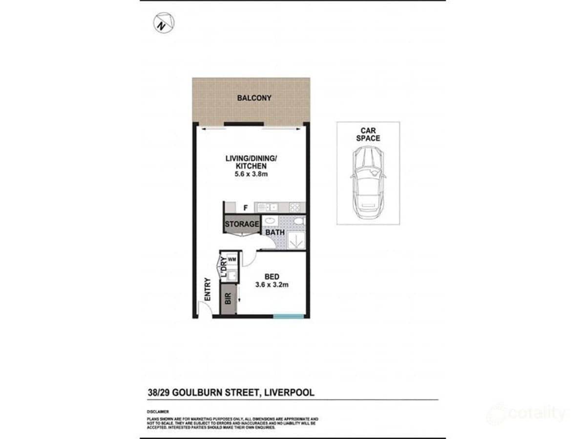 38/29-31 Goulburn Street, Liverpool, NSW, 2170, Liverpool - Thumbnail 8