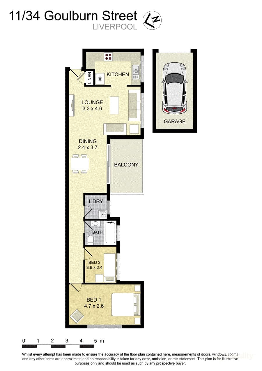 11/34 Goulburn Street, Liverpool, NSW, 2170, Liverpool - Thumbnail 8