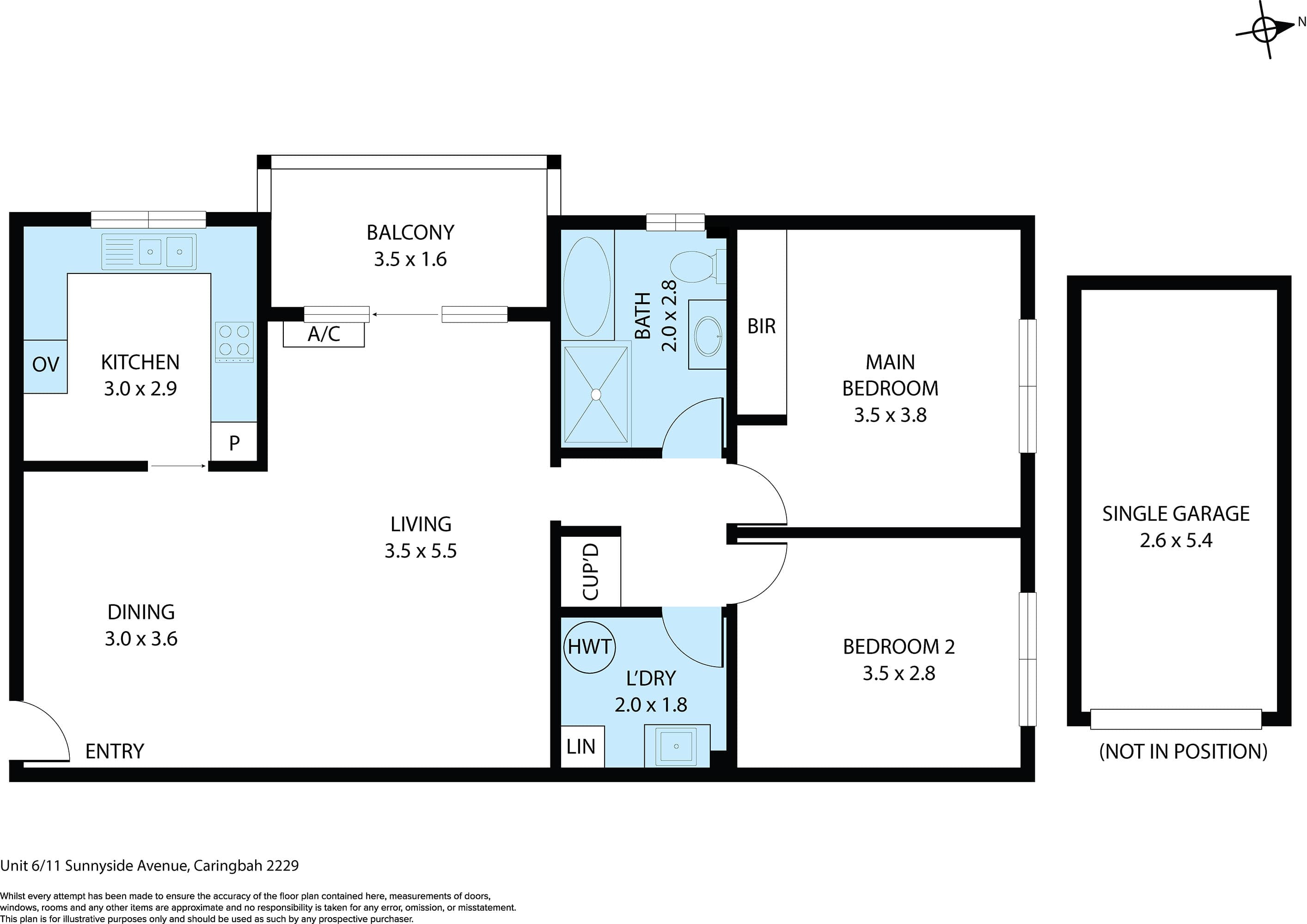 6/11-15 Sunnyside Avenue, Caringbah, NSW, 2229, Caringbah - Thumbnail 7