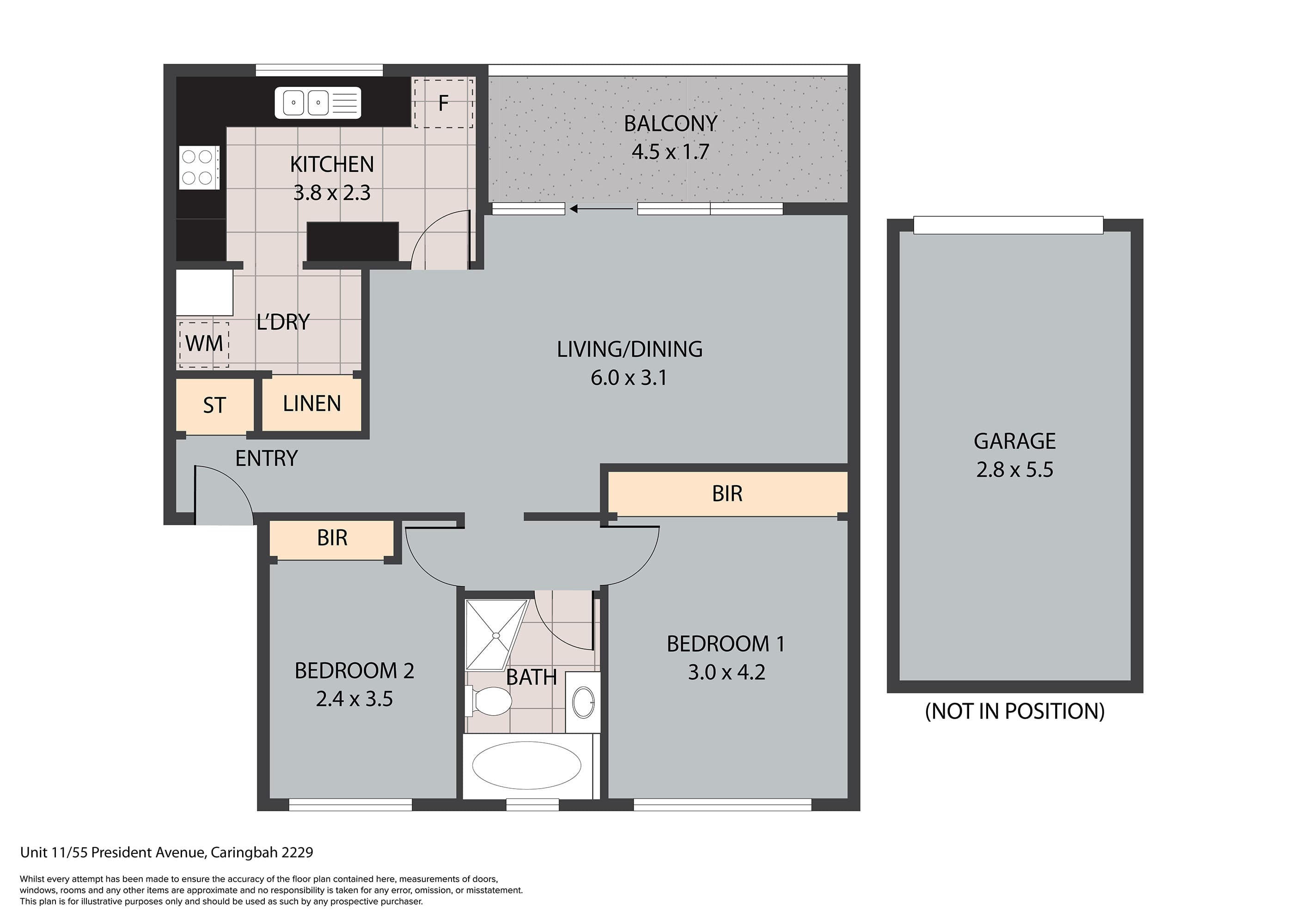11/55-61 President Avenue, Caringbah, NSW, 2229, Caringbah - Thumbnail 6