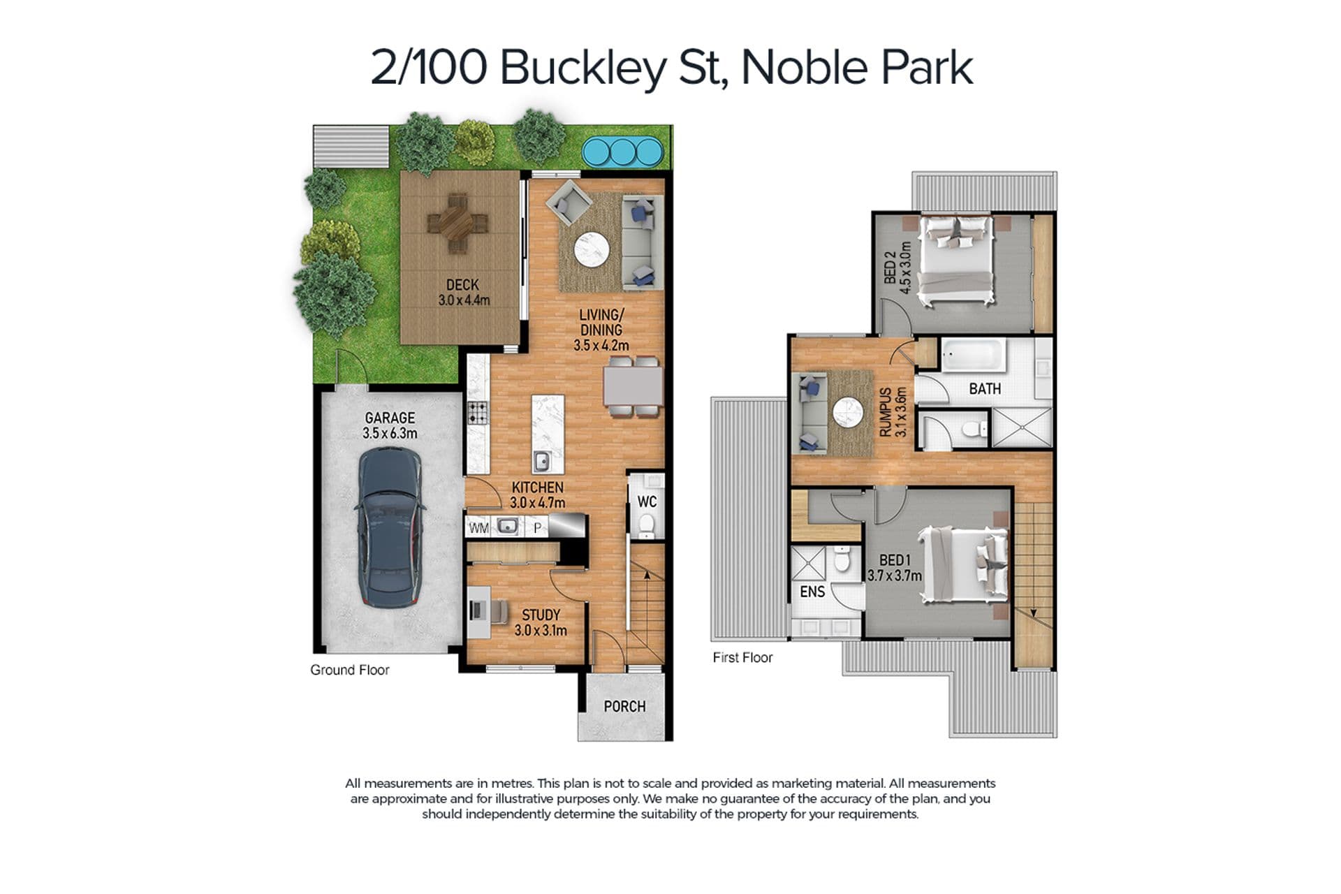 2/100 Buckley Street, Noble Park, VIC, 3174, Noble Park - Thumbnail 2