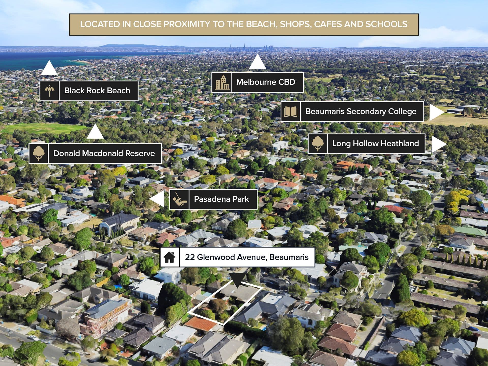 22 Glenwood Avenue, Beaumaris, VIC, 3193, Beaumaris - Thumbnail 2