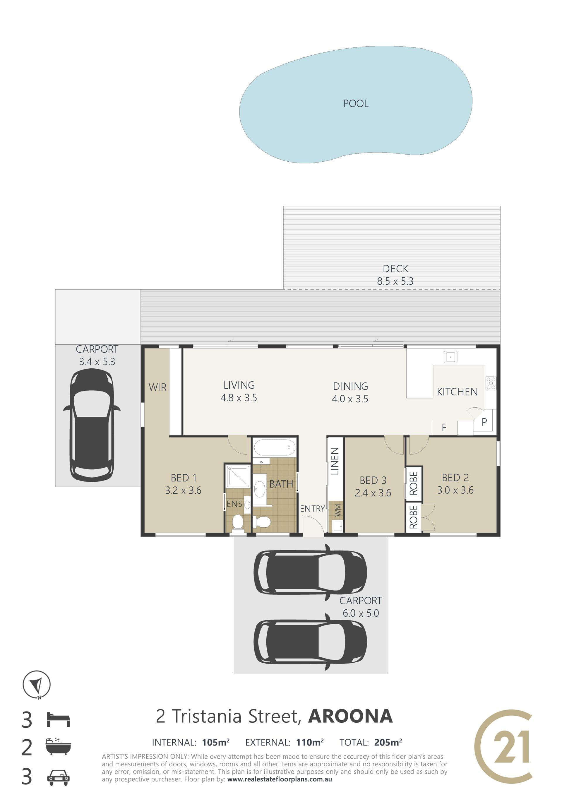 2/24 Bulcock Street, Caloundra, QLD, 4551, Aroona - Thumbnail 7