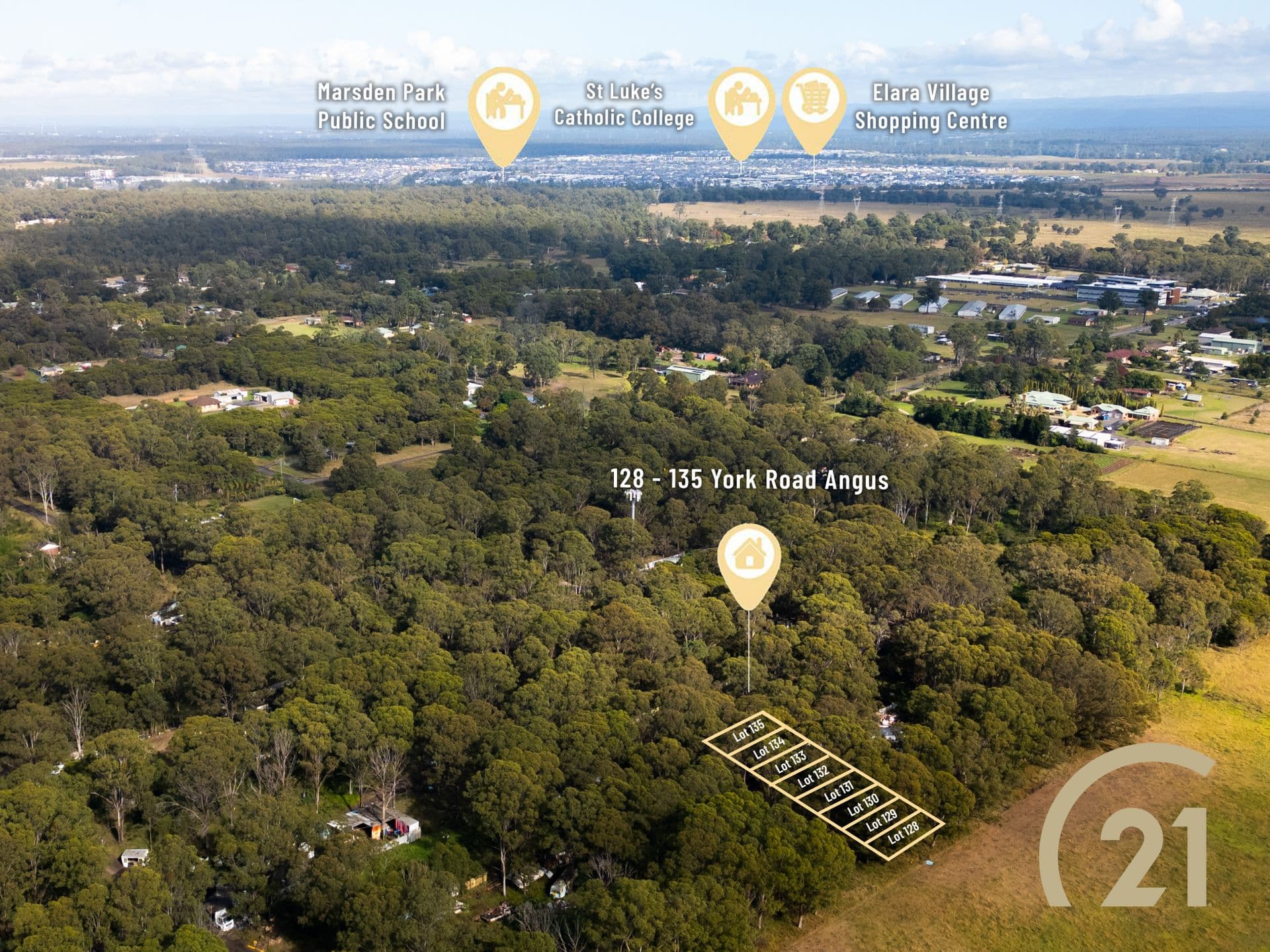 Lot 120-121 Milton Road & Lots 128-135 York Road, Angus, NSW, 2765, Angus - Thumbnail 7