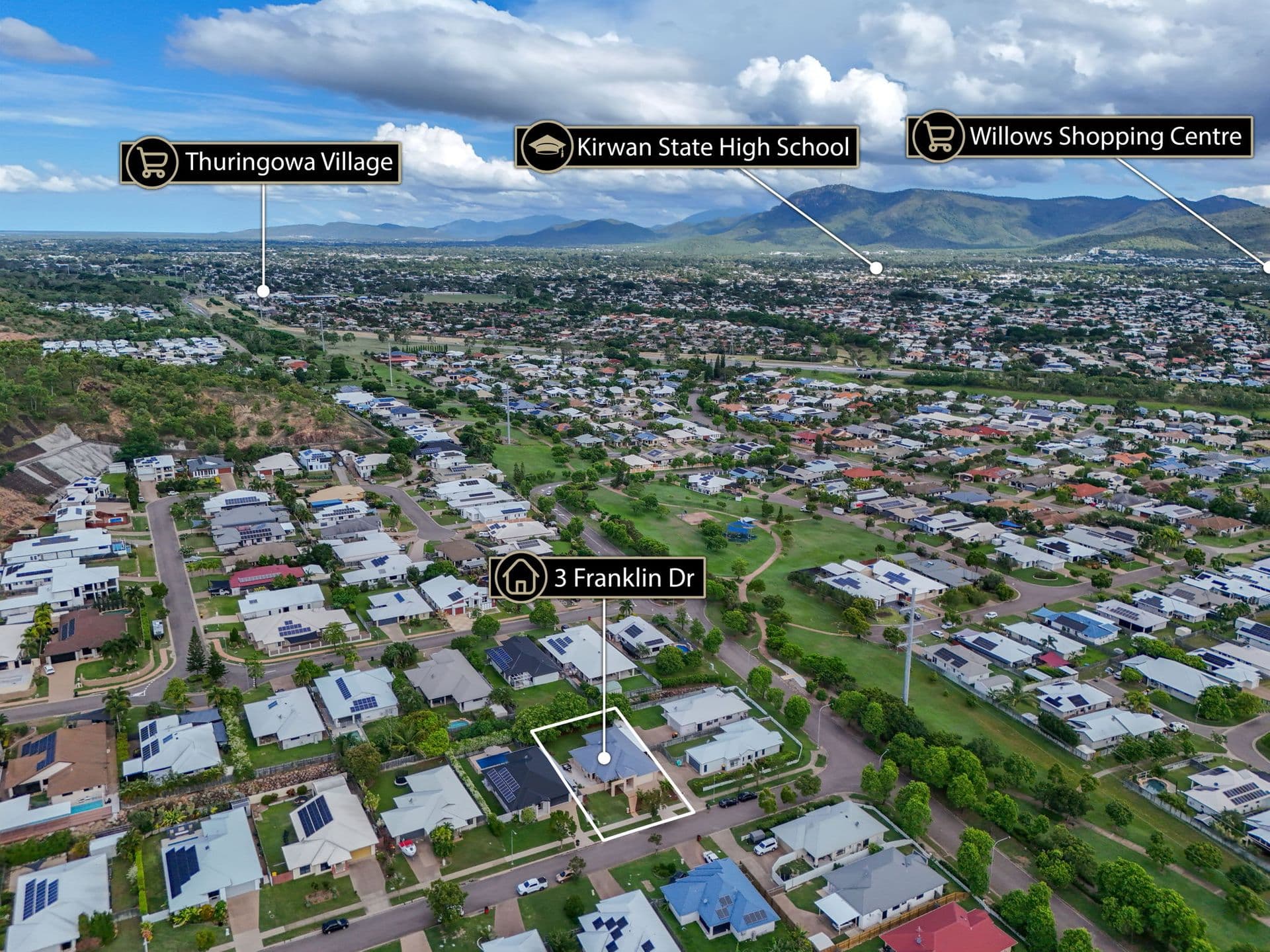 3 Franklin Drive, Mount Louisa, QLD, 4814, Mount Louisa - Thumbnail 2