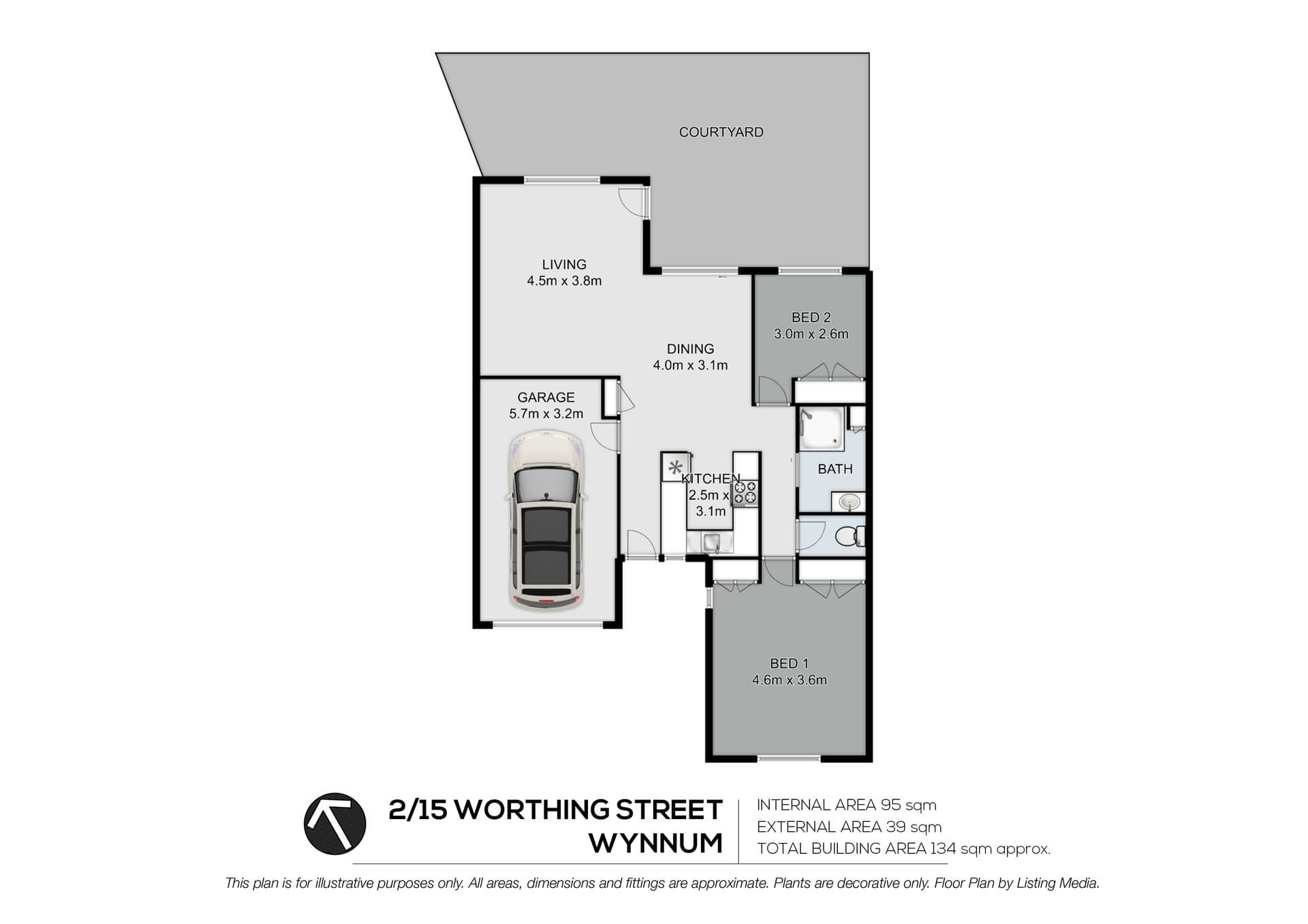 2/15 Worthing Street, Wynnum, QLD, 4178, Wynnum - Thumbnail 7