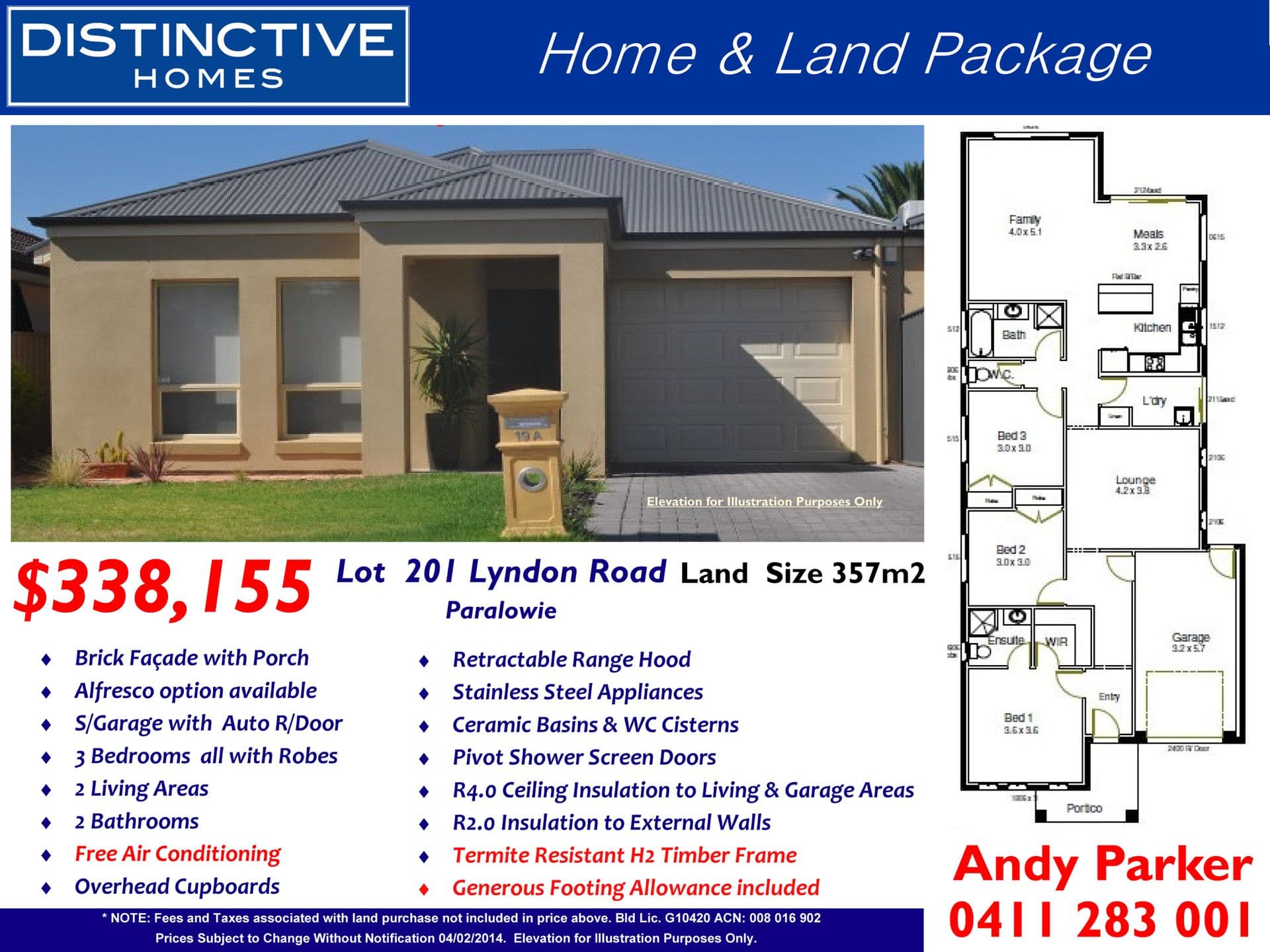 Lot 201 Lyndon Road, Paralowie, SA, 5108, Paralowie - Thumbnail 3