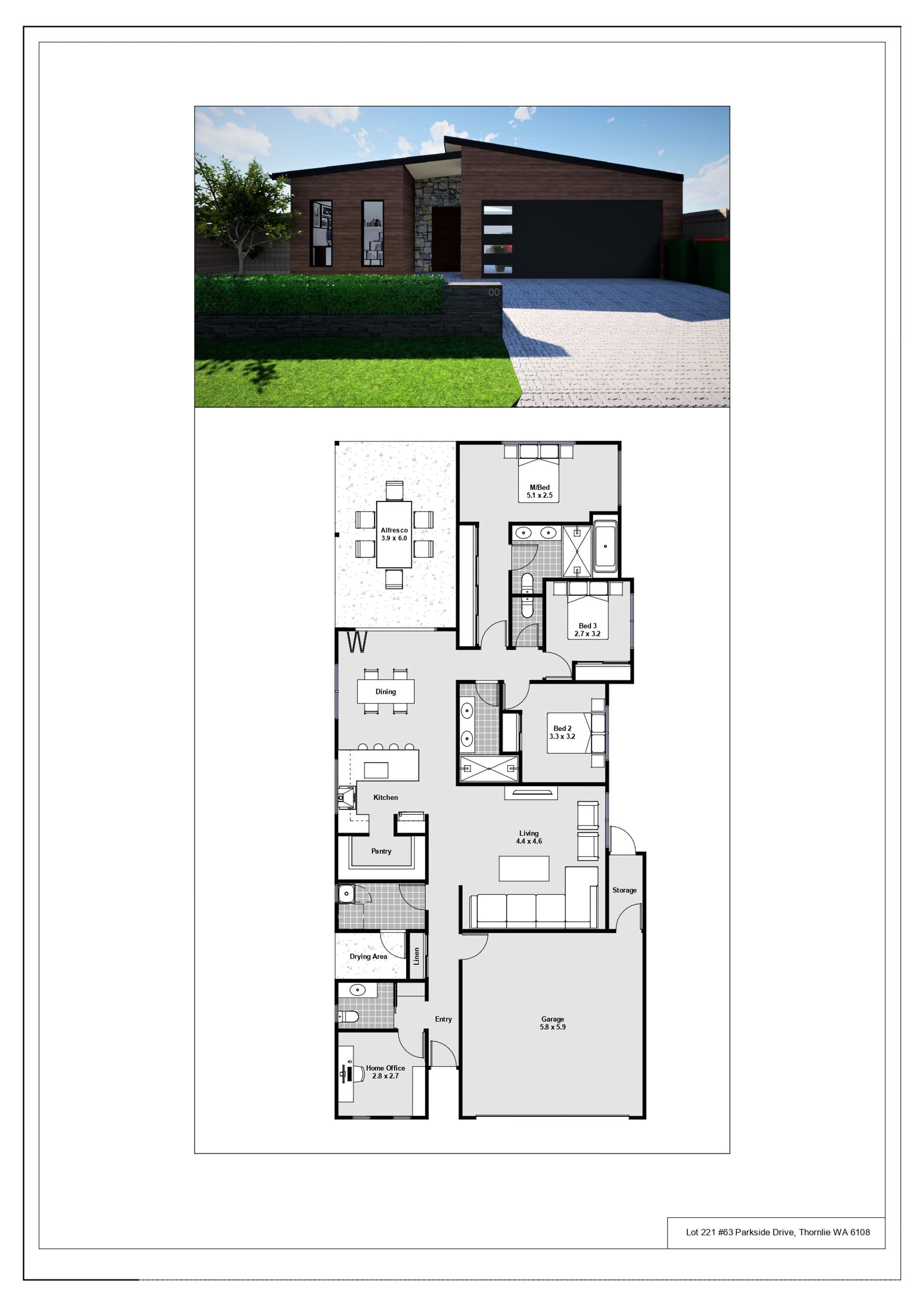 Lot 1/63 Parkside Drive, Thornlie, WA, 6108, Thornlie - Thumbnail 6
