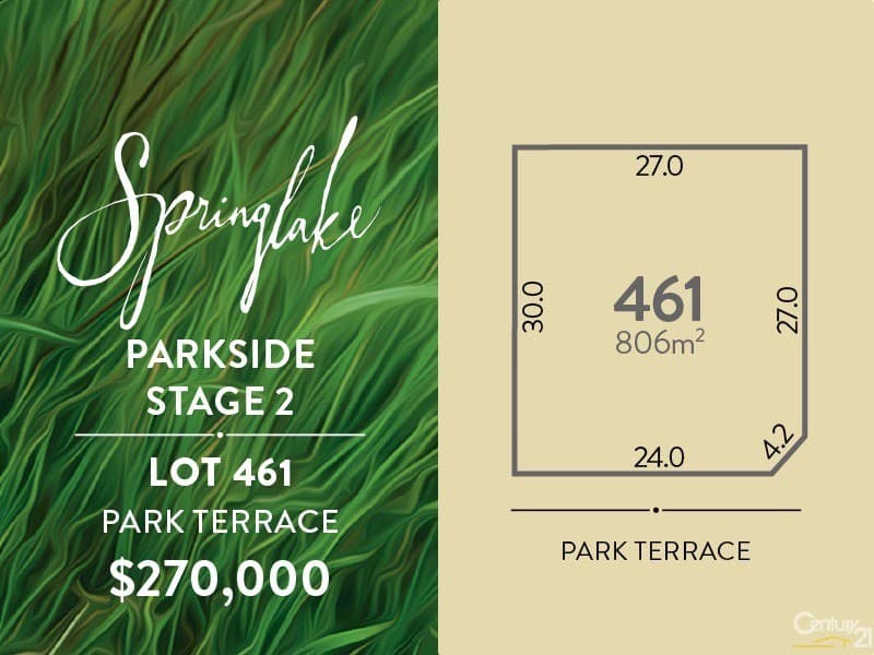 Lot 461 Park Terrace, Mount Barker, SA, 5251, Mount Barker - Image 1
