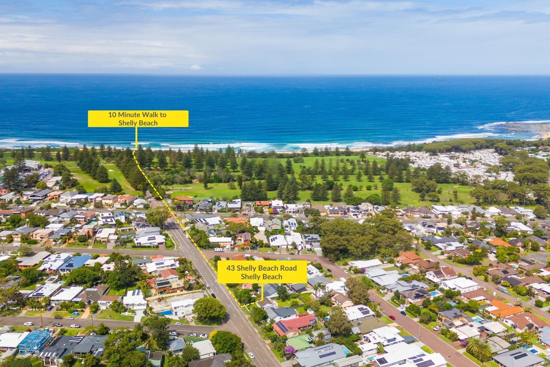 43 Shelly Beach Road, Shelly Beach NSW 2261, Shelly Beach - Image 1