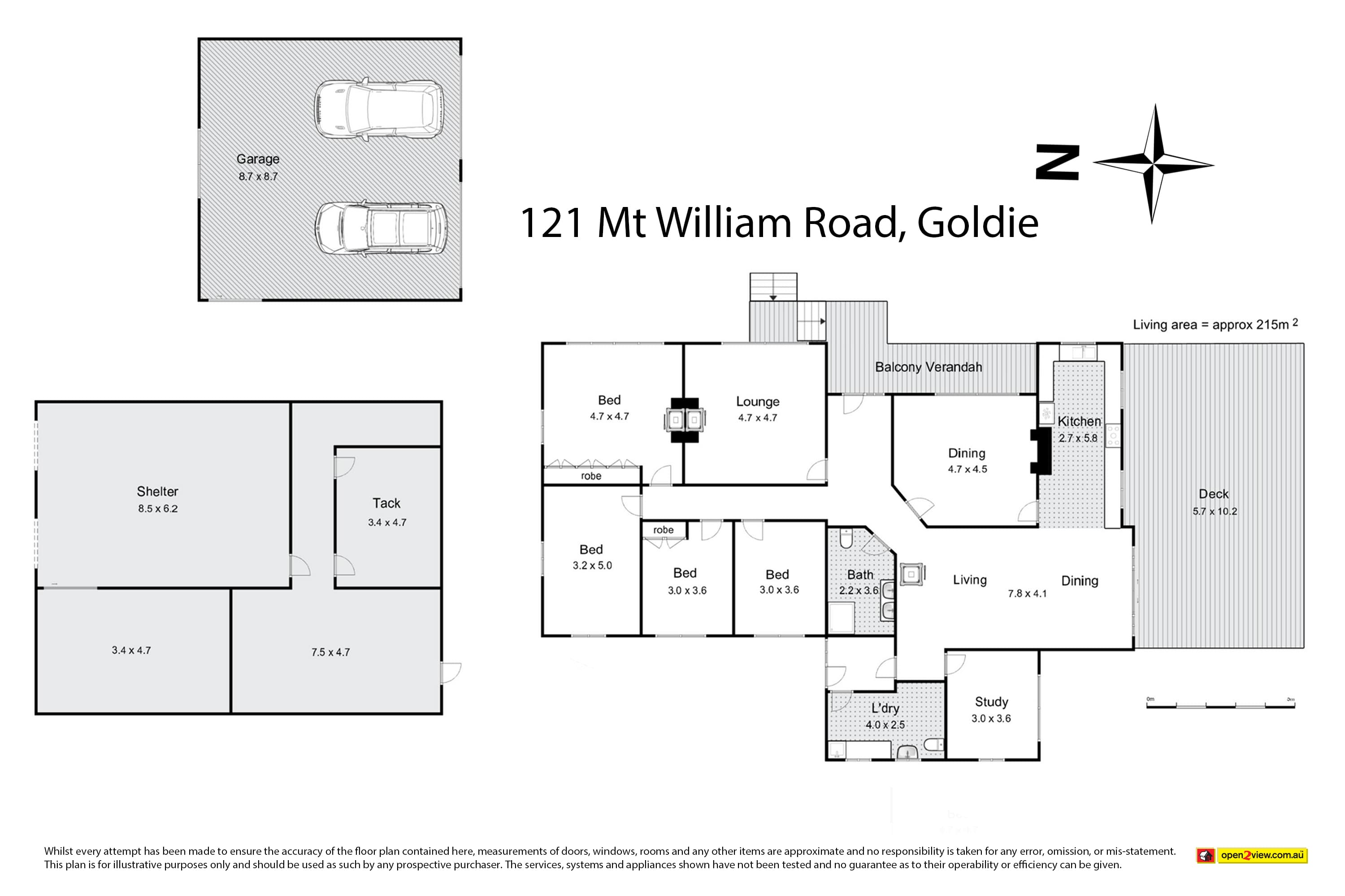 121 Mt William Road, Goldie, Goldie - Image 1