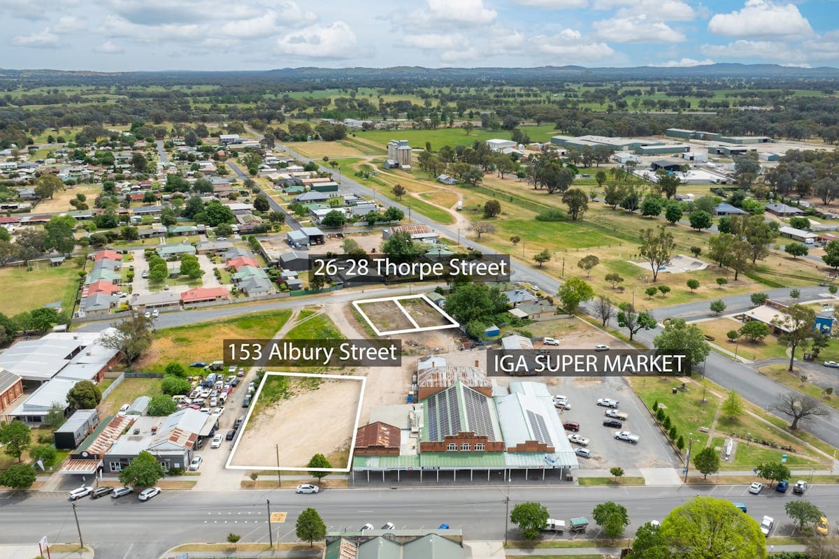 153 Albury Street & 26-28 Thorpe Street, Holbrook, NSW, 2644, Holbrook - Image 1
