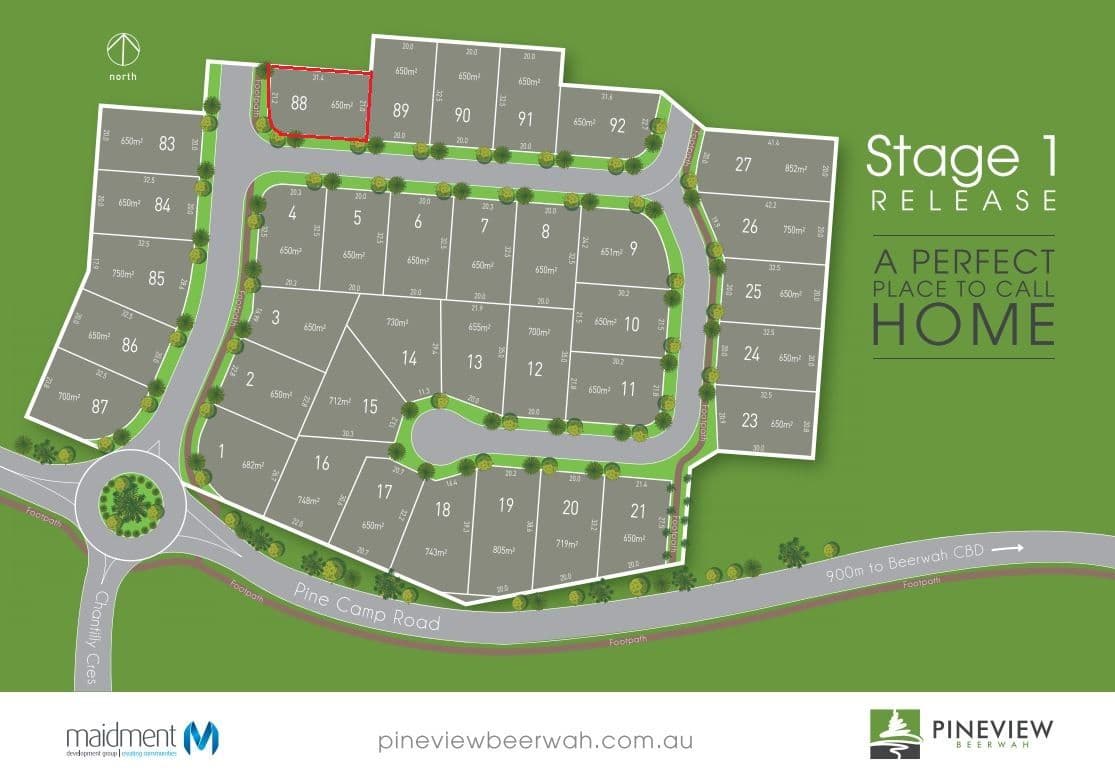 Lot 88 Pineview Drive, Beerwah QLD 4519, Beerwah - Image 1