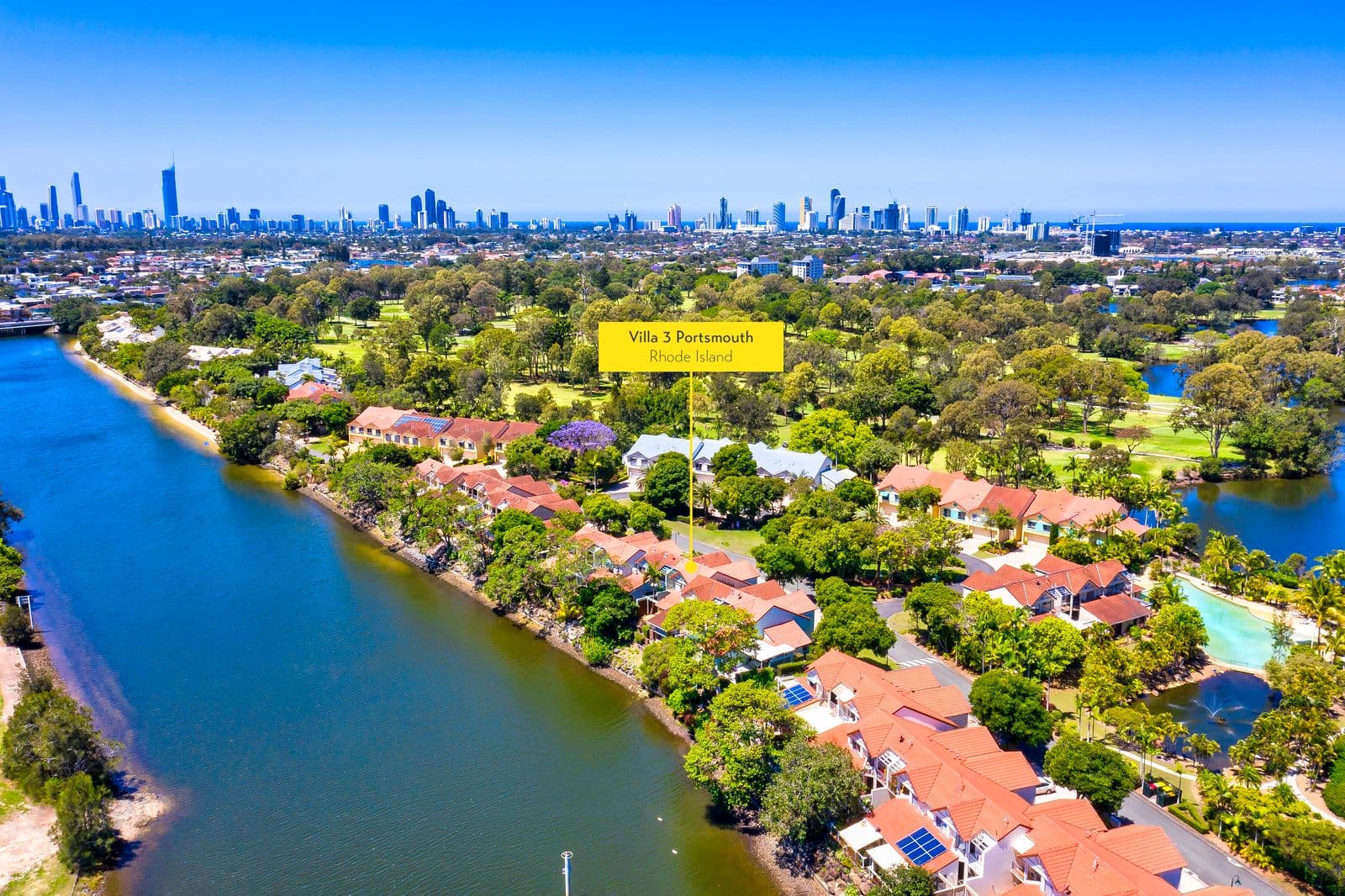 Villa 3 "Portsmouth" 125 Santa Cruz Boulevard, Clear Island Waters QLD 4226, Clear Island Waters - Image 1
