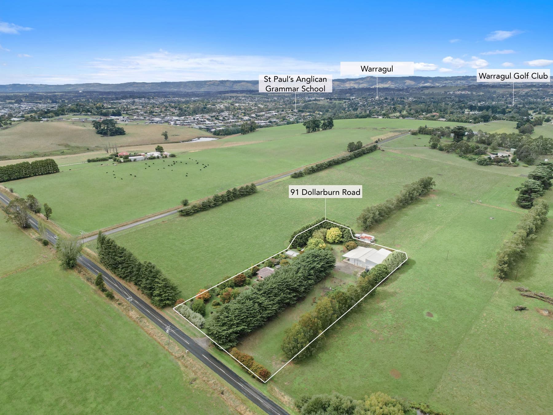 2.5 Acres, Large Sheds, B/V home, Warragul - Image 1