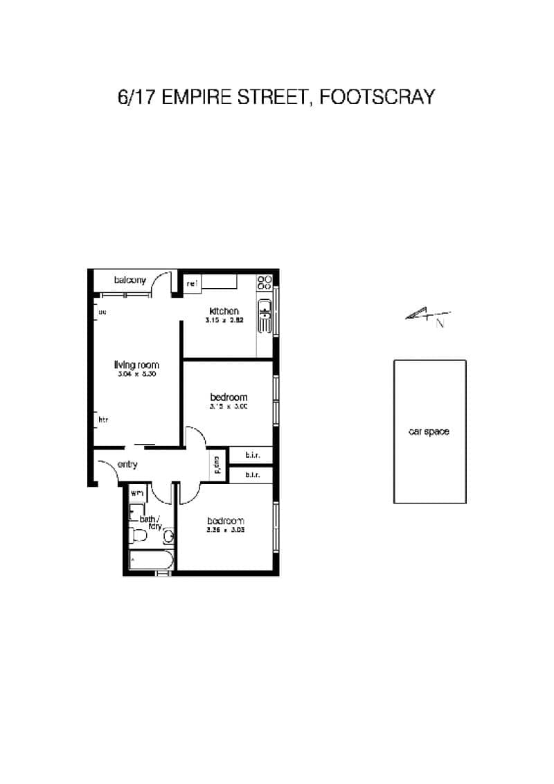 6/17 Empire Street, Footscray - Image 1