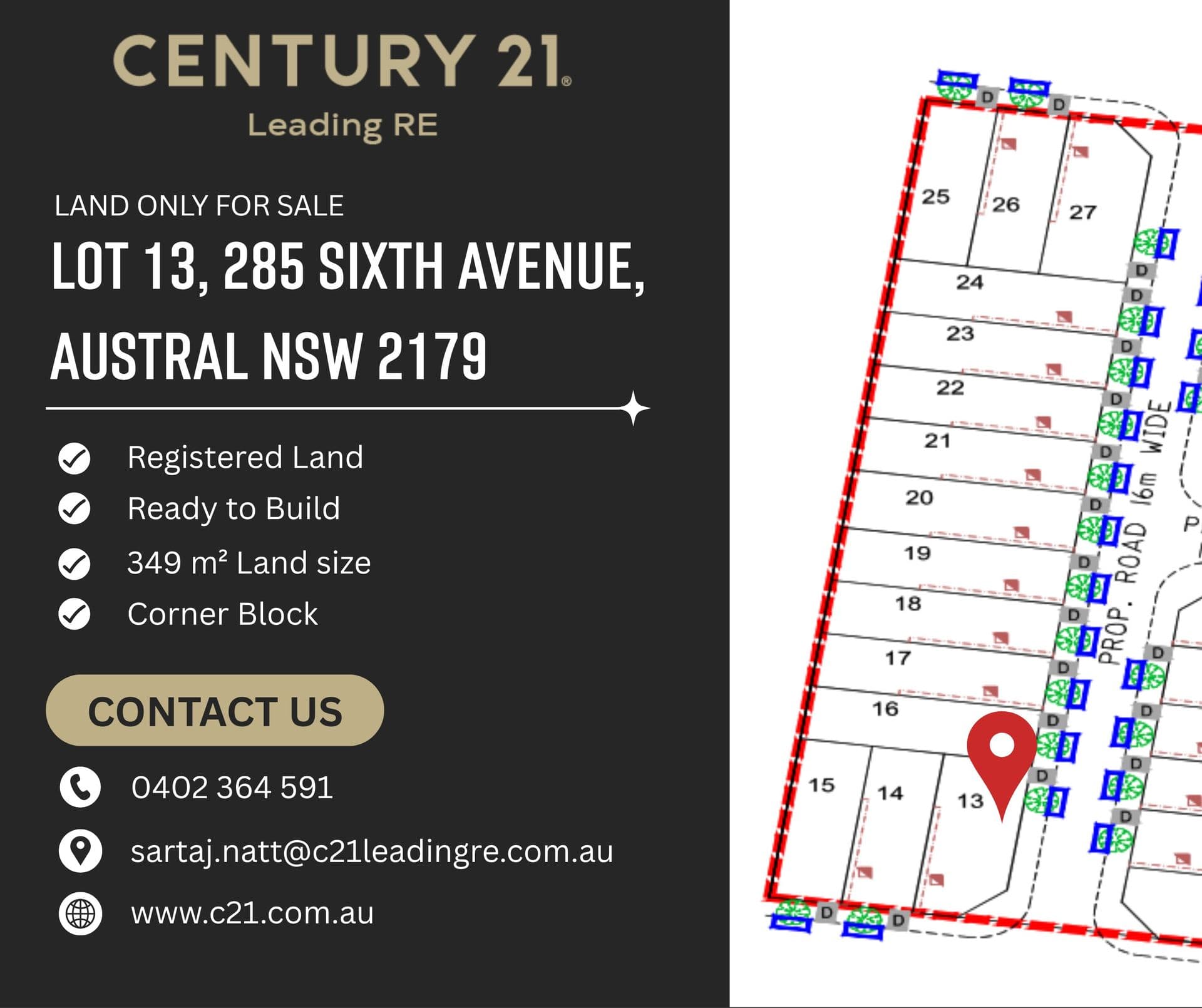 Lot 13 285 Sixth Avenue, Austral, NSW, 2179, Austral - Image 1