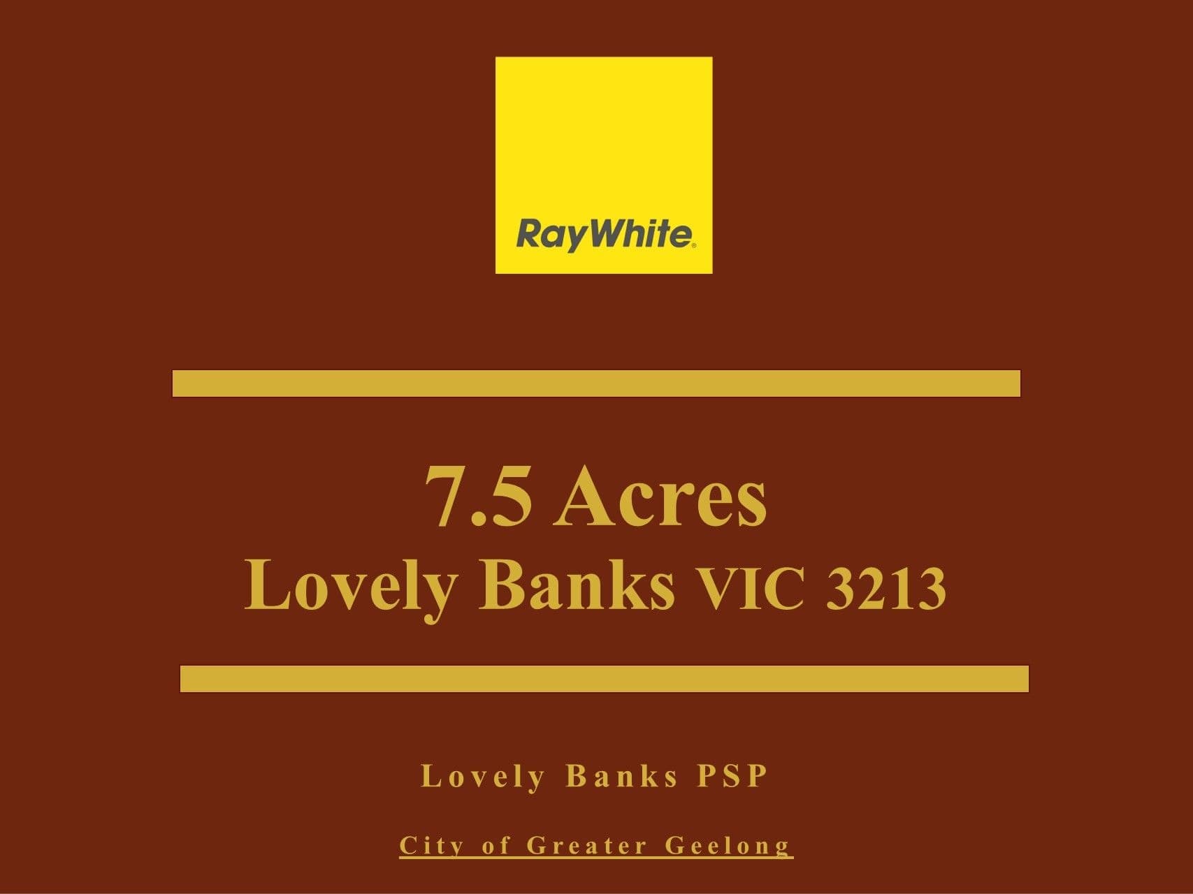 LOVELY BANKS VIC 3213, Lovely Banks - Image 1