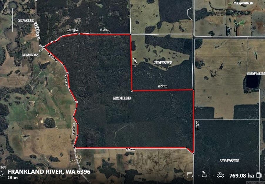 Lot 215 Blackwattle Road, Frankland River WA 6396, Frankland River - Image 1