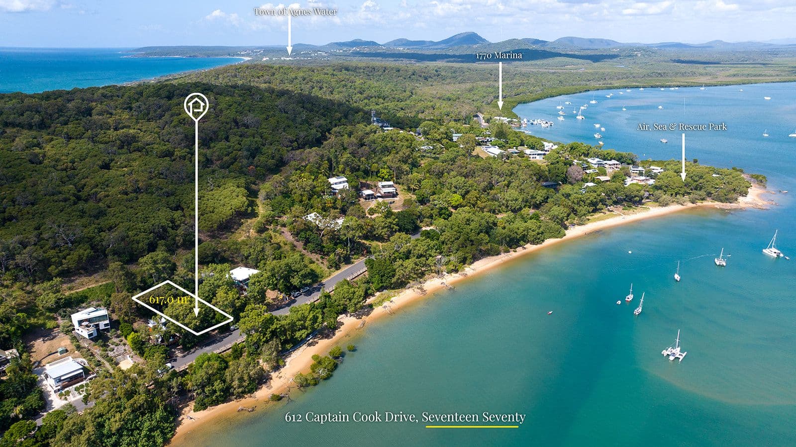 612 Captain Cook Drive, Seventeen Seventy QLD 4677, Seventeen Seventy - Image 1